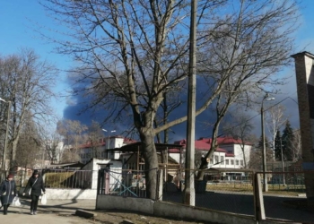 Ukrayna'nın Chernihiv kenti bombardıman altında