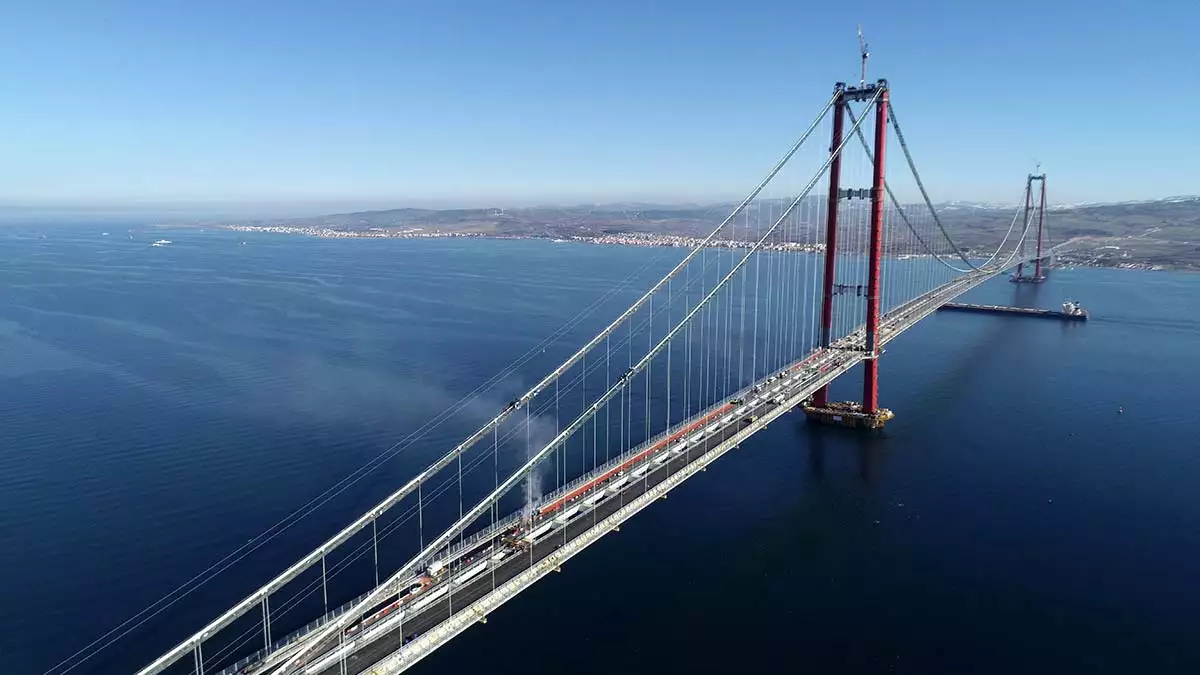 Çanakkale savaşları gelibolu tarihi alan başkanı i̇smail kaşdemir, '18 mart'ta 1915 çanakkale köprüsü'nün açılışıyla tarihe bir mühür daha vuracağız' dedi.