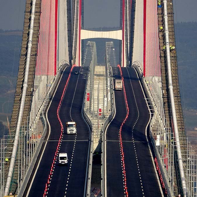 Çanakkale Köprüsü'nden ücretli geçiş başladı