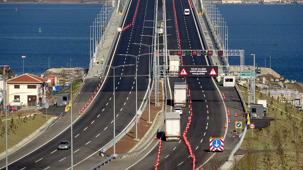 Çanakkale Köprüsü'nden ücretli geçiş başladı