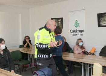 Kursiyerlere "Trafik Ana Projesi" eğitimi