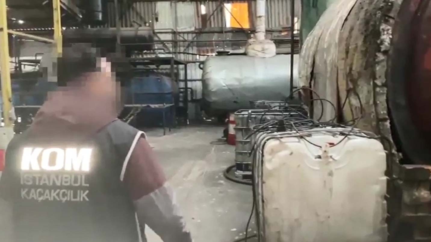 214 bin litre kaçak akaryakıt ele geçirildi