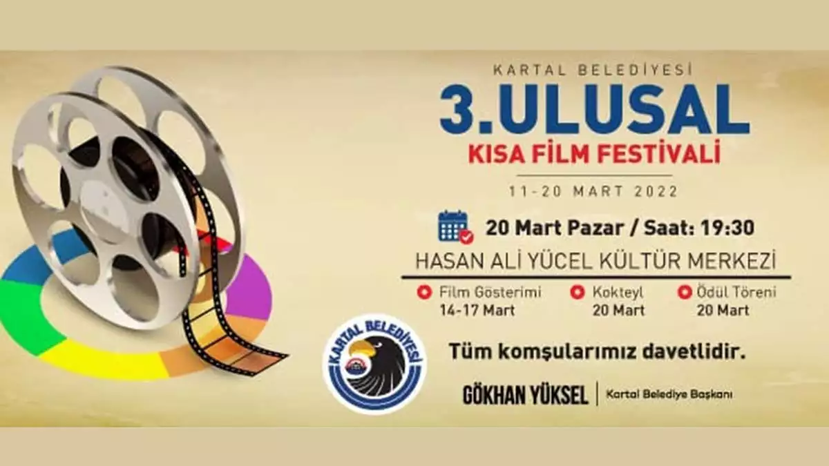 3'üncü ulusal kısa film festivali başlıyor