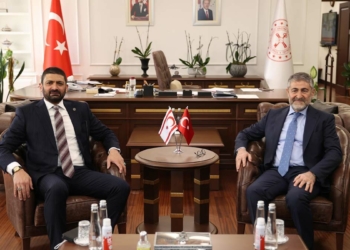 Bakan Nebati, KKTC'li mevkidaşı ile görüştü
