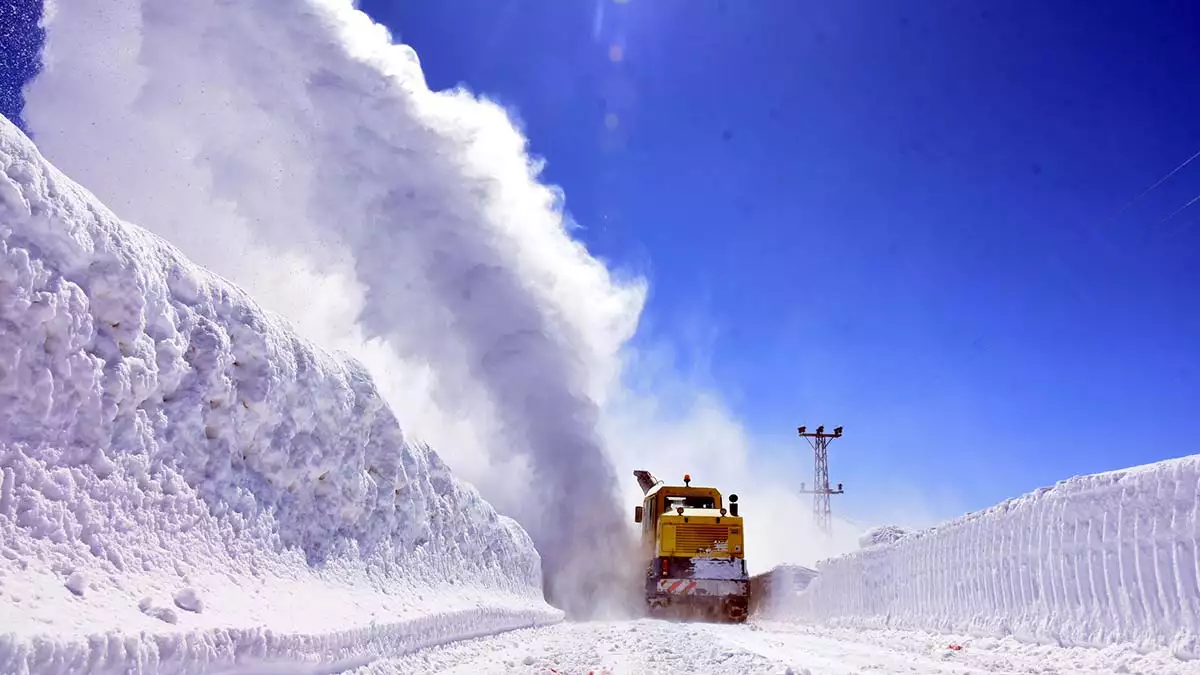 Bitlis'te kardan kapalı yollardan 209'u açıldı