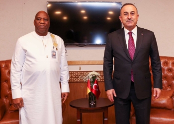Çavuşoğlu Gine Dışişleri Bakanı ile görüştü