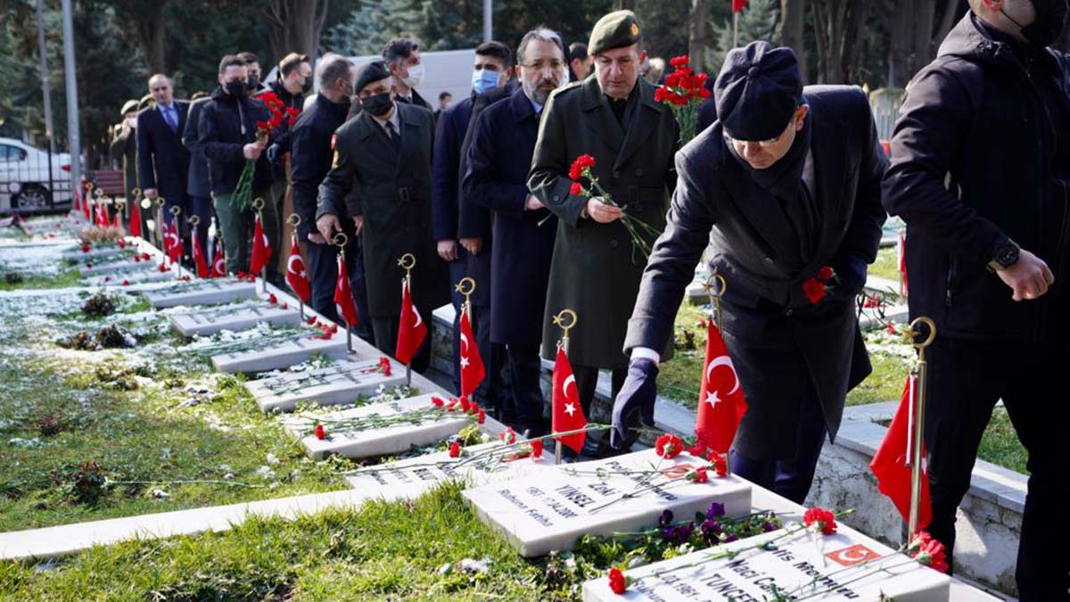 Edirnekapı'da Çanakkale Şehitleri anıldı