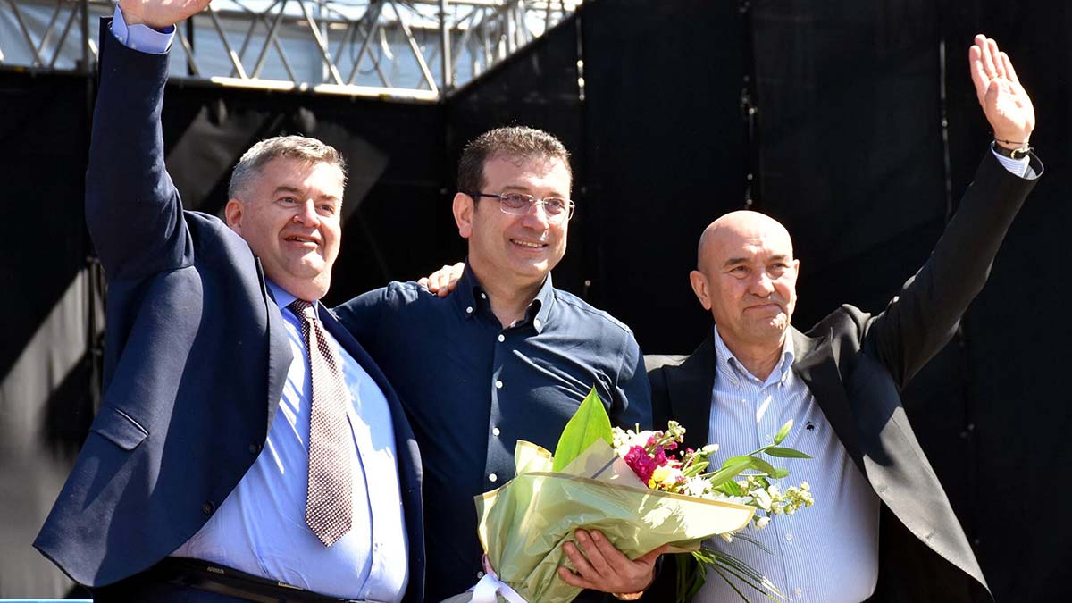 Ekrem İmamoğlu, 11'inci Alaçatı Ot Festivali'nde