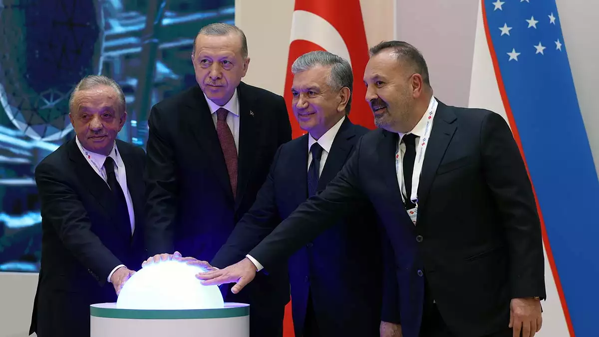 Erdogan mirziyoyevle dostluk agaci dikti 1 - politika - haberton