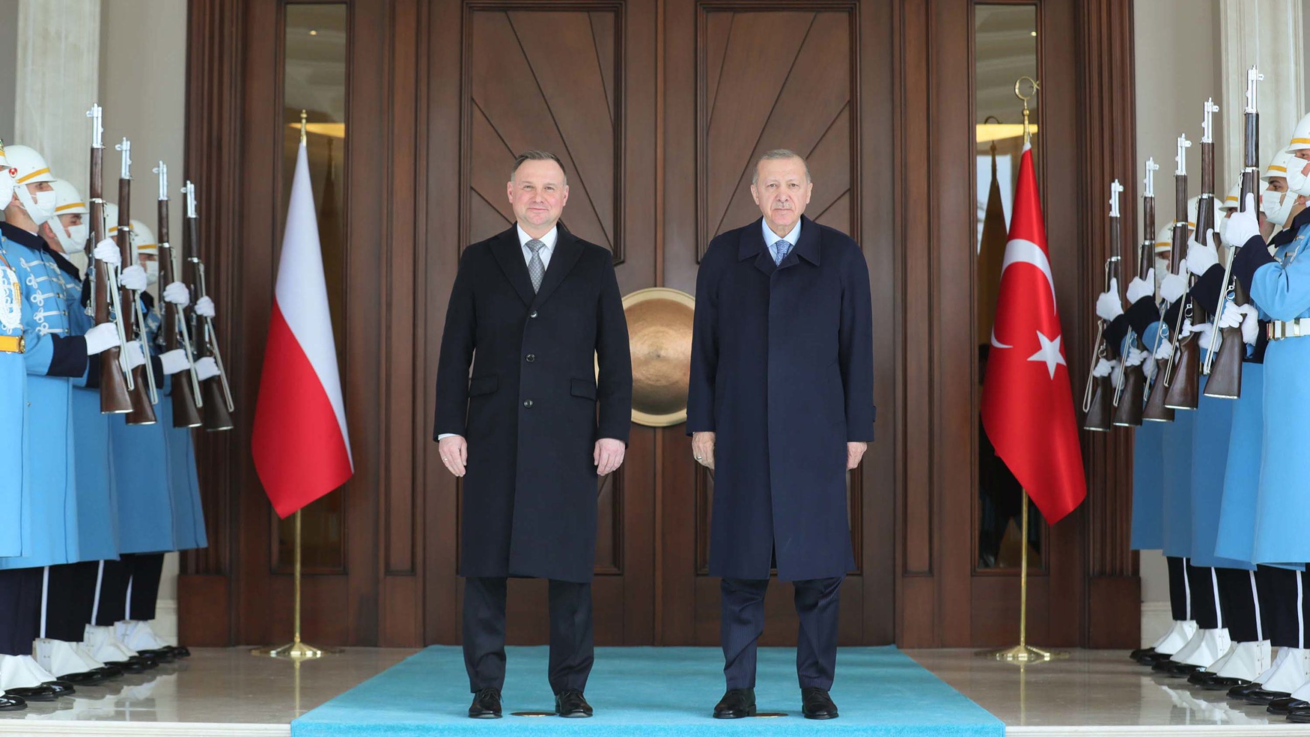 Erdoğan, Polonyalı mevkidaşı Duda ile görüştü