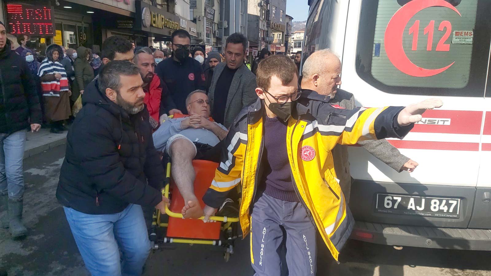 Esnaf kooperatifi başkanı bacağından vuruldu