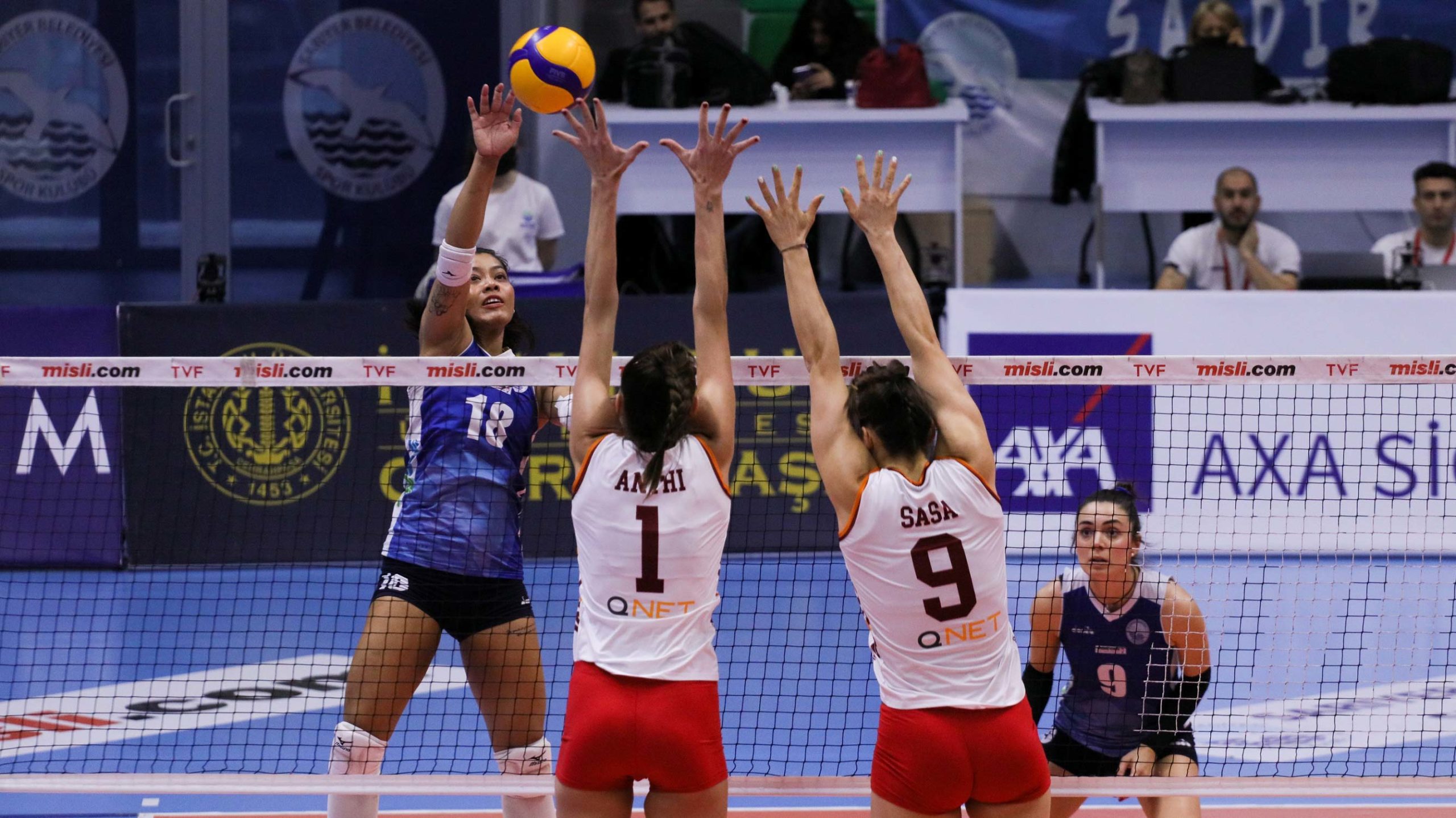 Galatasaray HDI Sigorta-Sarıyer Belediye: 3-1