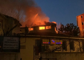Gecekonduda başlayan yangın, binalara sıçradı