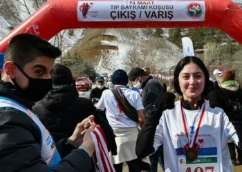 Eymir'de 14 Mart Tıp Bayramı Koşusu