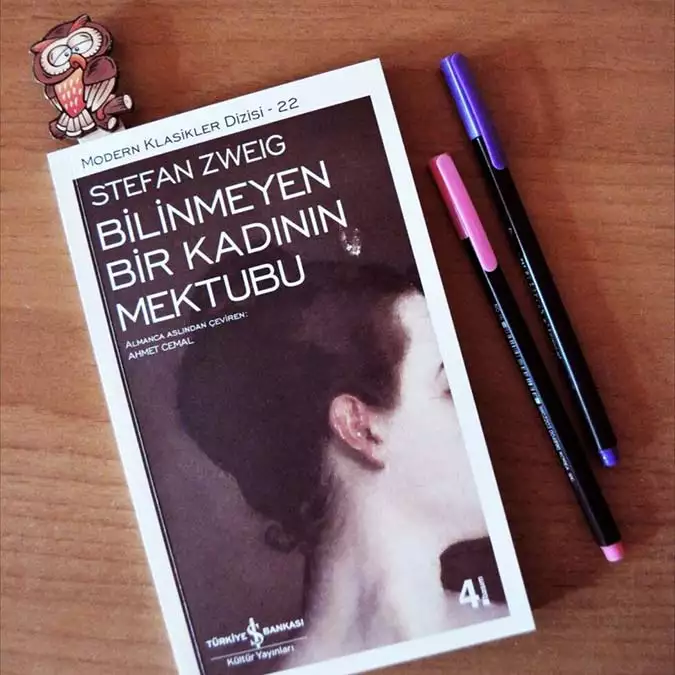 "bilinmeyen bir kadının mektubu" kitap analizi