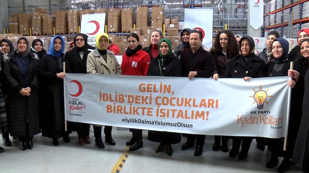 İdlib'e 3 TIR yardım yola çıktı