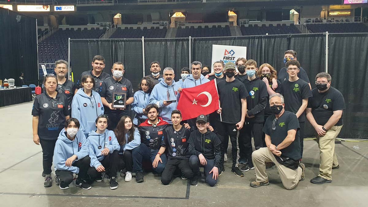 Kartallı Göktürkler takımı ABD'den ödülle döndü