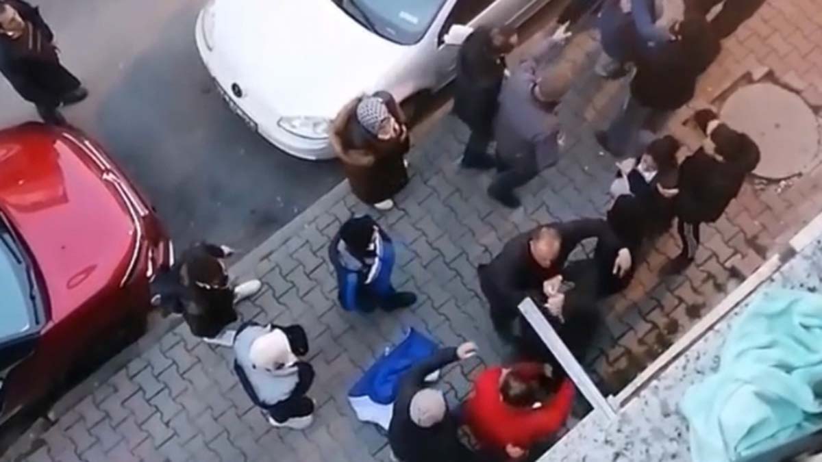 Küçükçekmece'de çocuklara taciz iddiasına dayak