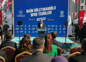 Naim Süleymanoğlu Spor Kompleksi törenle açıldı
