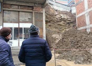 Ordu’da heyelan; 3 bina tahliye edildi