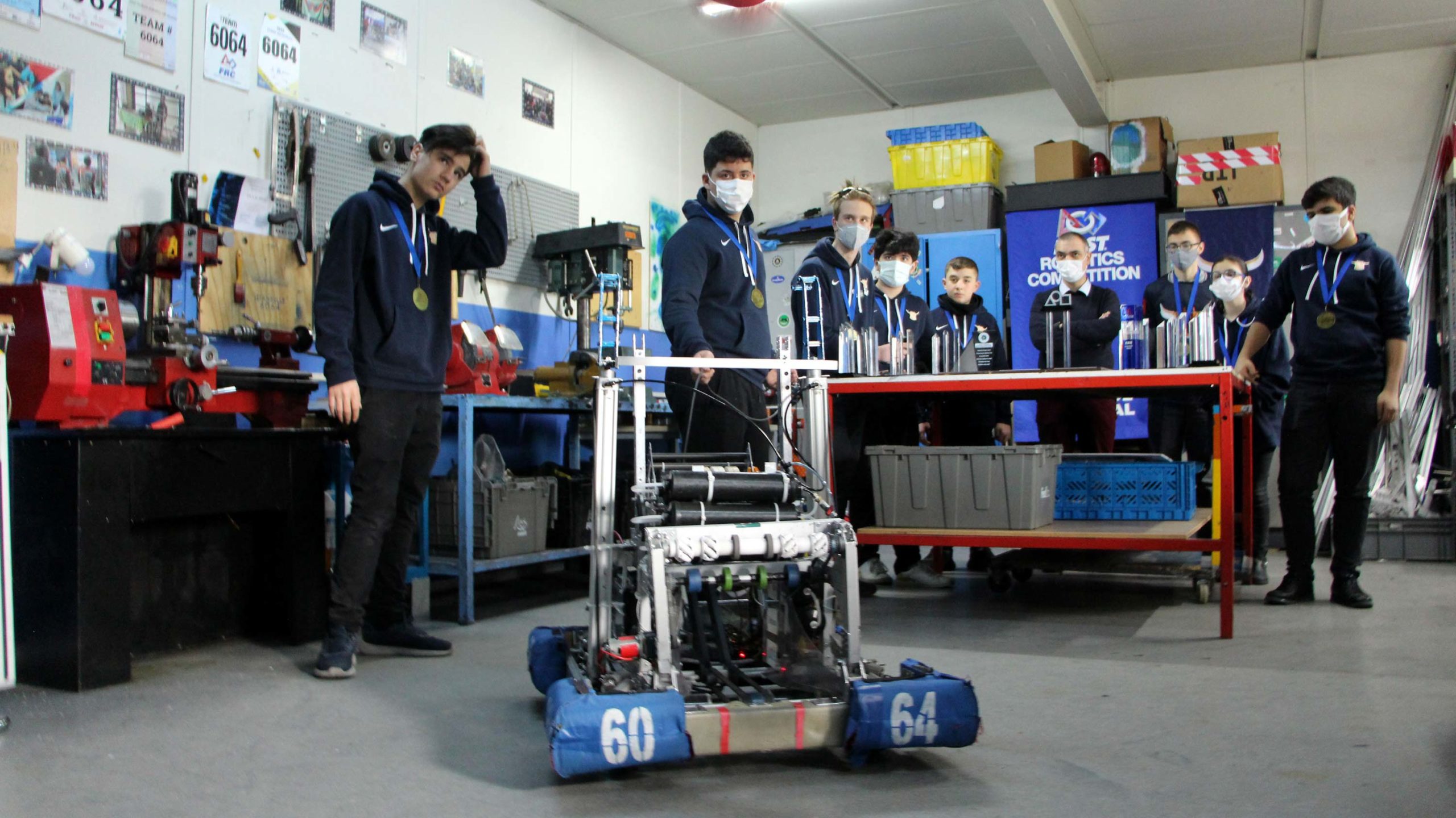 Robot yarışmasında Türkiye'ye temsil edecekler