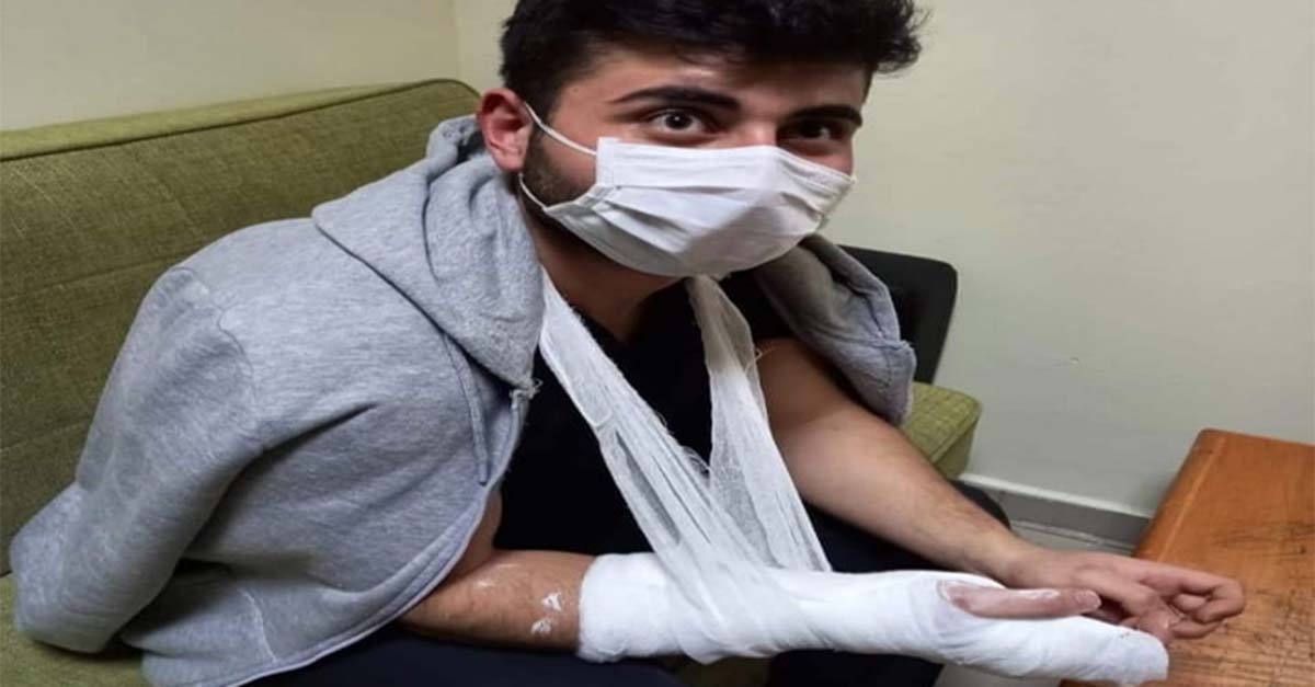 Sağlık çalışanlarını darbeden 2 kişi tutuklandı