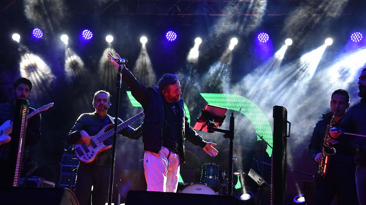 Kışa veda konseri Resul Dindar'la sona erdi