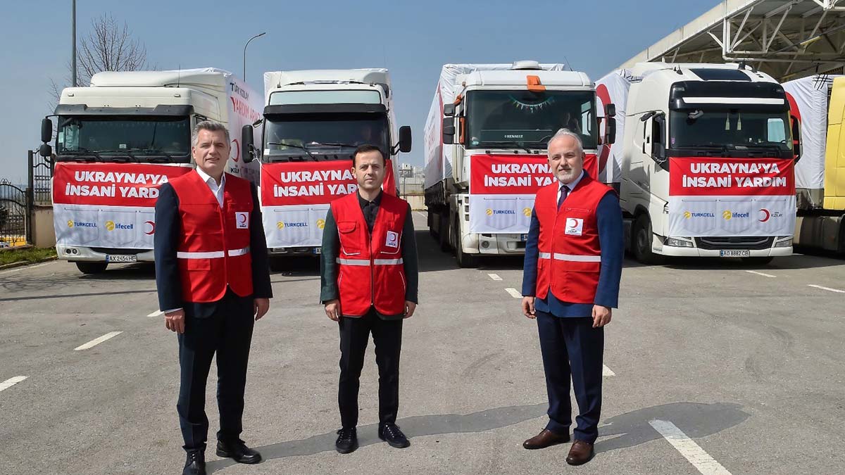 Turkcell’den Ukrayna’ya insani yardım