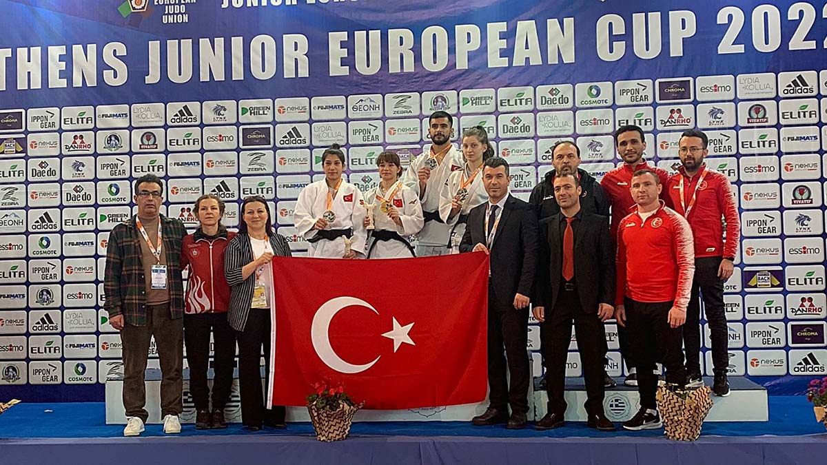 Türkiye Avrupa Judo Kupası'nda ikinci oldu