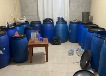 Adana'da 12 bin 187 litre sahte içki ele geçirildi