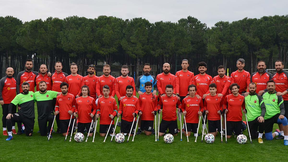 Ampute Futbol Dünya Şampiyonası'nda hedef kupa