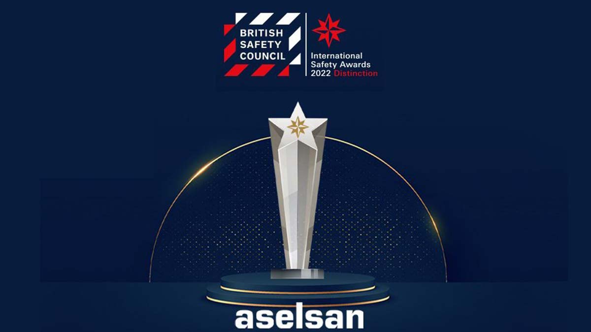 ASELSAN'a Uluslararası İş Güvenliği ödülü
