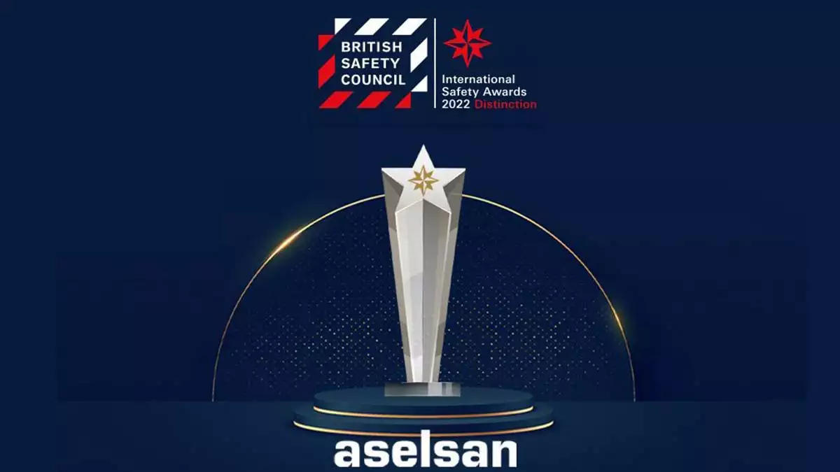 Aselsan'a uluslararası i̇ş güvenliği ödülü