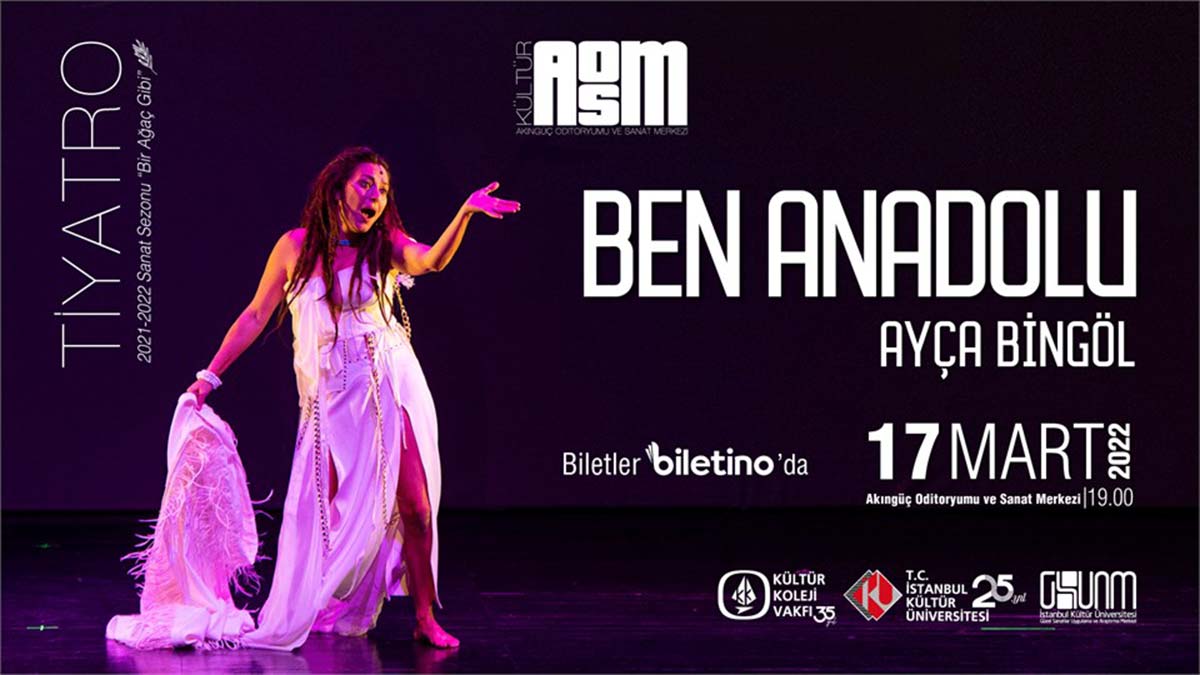 Ayça Bingöl Ben Anadolu oyununu sahneleyecek