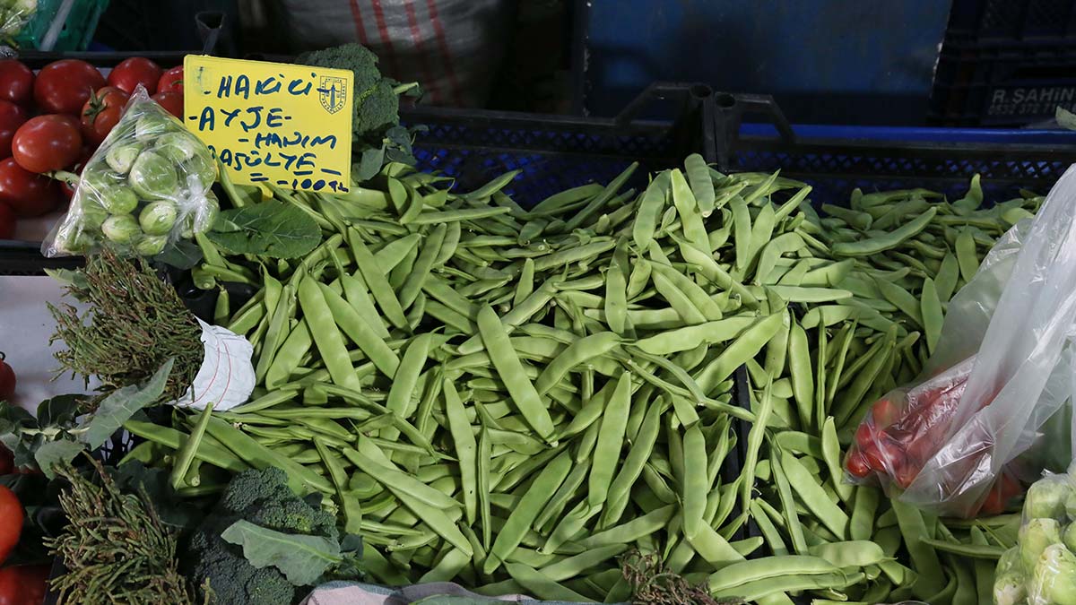 Ayşekadın fasulyenin kilosu 100 TL