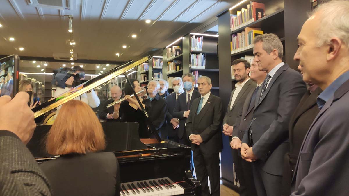 Kazlıçeşme Sanat Kütüphanesi'nin açılışı yapıldı