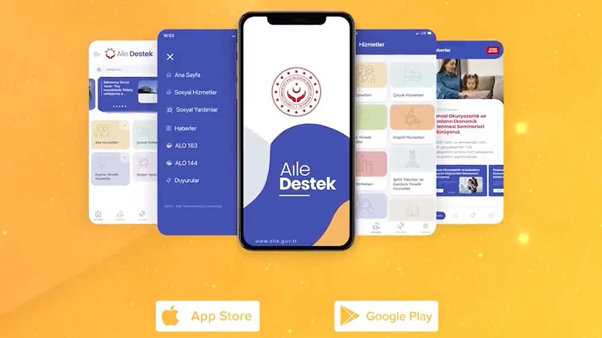 Bakanlıktan Aile Destek mobil uygulaması