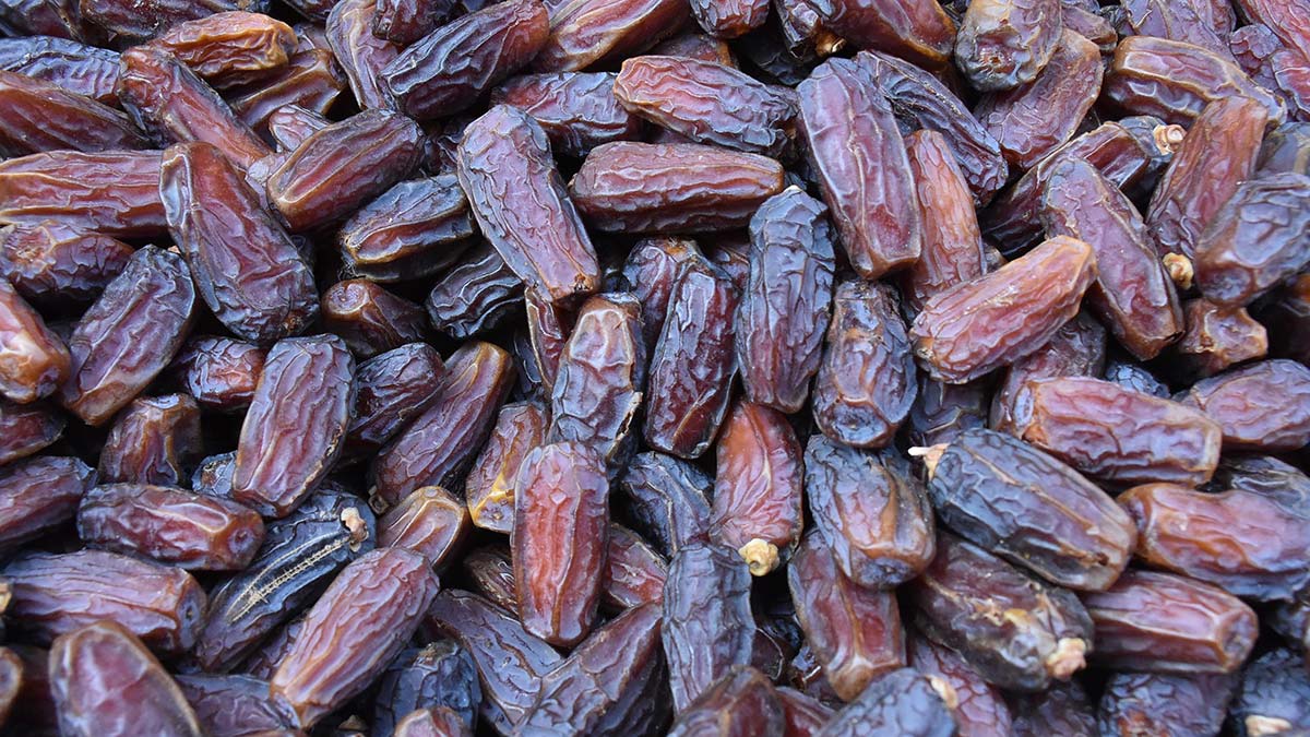 Ramazana sayılı günler kala iftar sofralarının vazgeçilmezi olan hurma, tezgahları süslemeye başladı. Esnaf, buzhanede bekletilen hurmaya dikkat uyarısı yaptı.