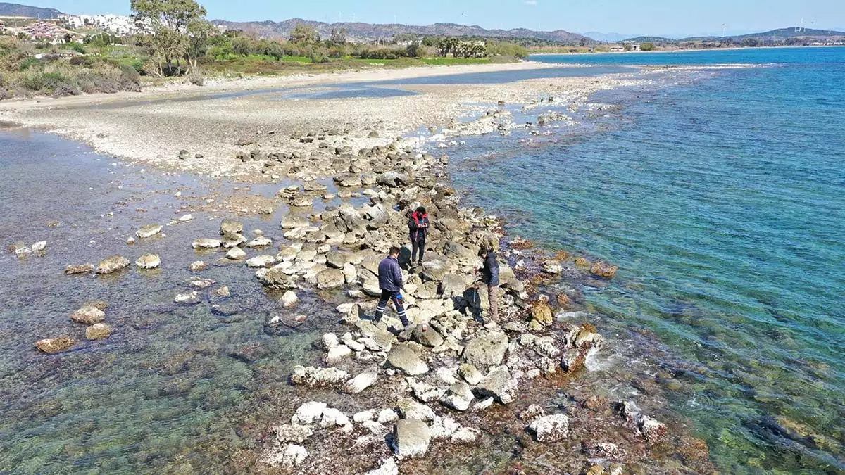 Antik liman için belgeleme çalışmaları başladı