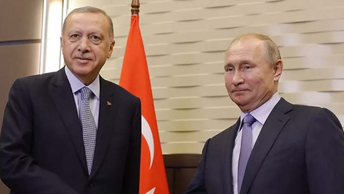 Cumhurbaşkanı Erdoğan Putin ile görüştü