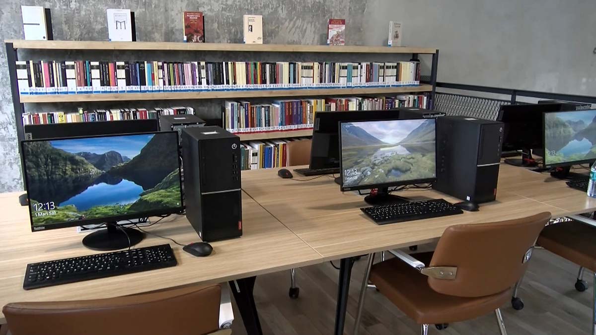 Kütüphane Troleybüs açılışı yapıldı