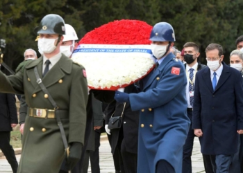 Isaac Herzog Ankara'ya geldi