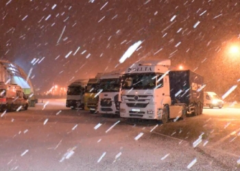 Kar yağışı Avrupa yakasında etkili oldu