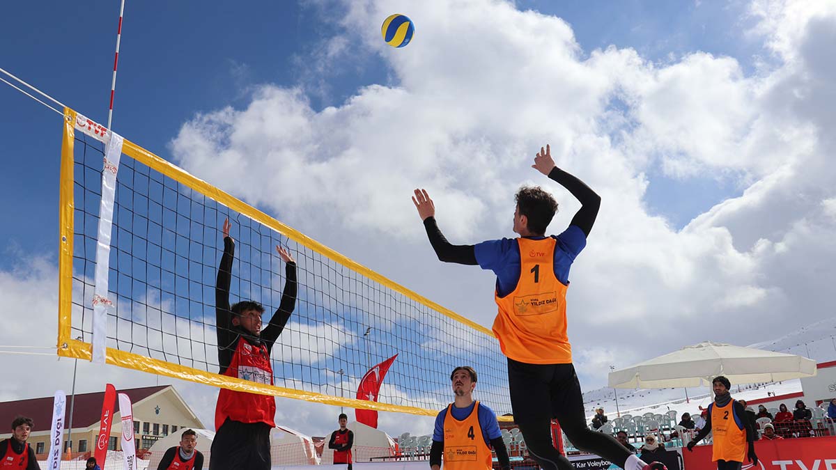 Kar Voleybolu Türkiye Şampiyonası sona erdi