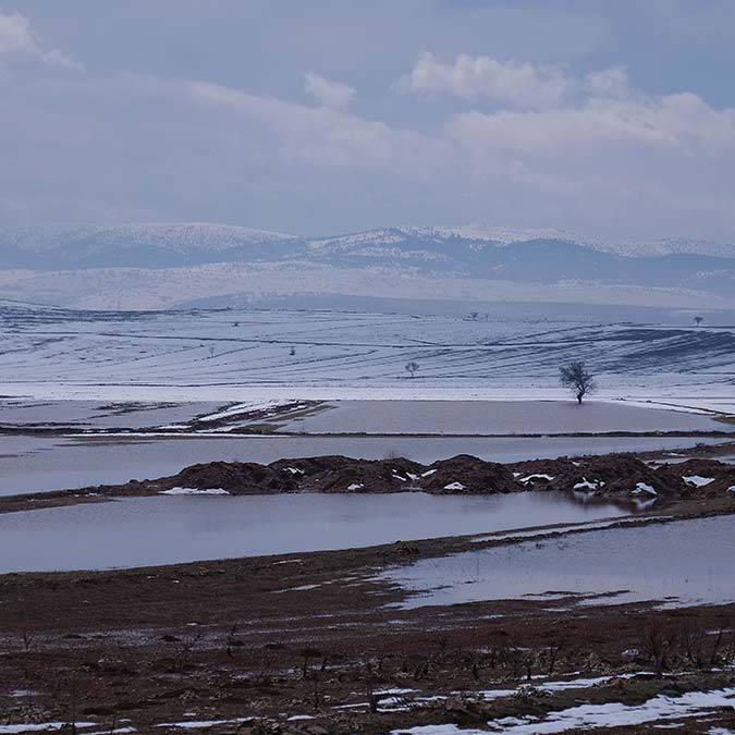 Konya Ovası'nı su bastı