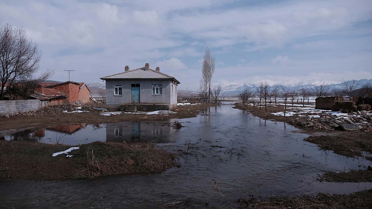 Konya Ovası'nı su bastı