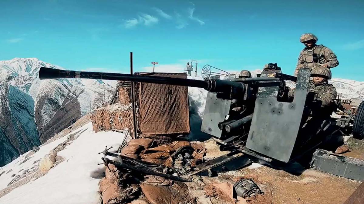 Mehmetçik eksi 40 derecede hudut görevinde