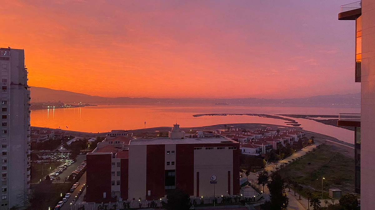 Gökyüzündeki kızıllığın sebebi belli oldu