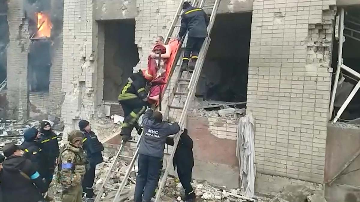 Rusya, Çernihiv kentine hava saldırısı düzenledi: 1 ölü, 1 yaralı