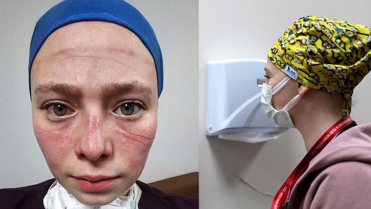 Sağlıkçıların simgesi Seher hemşire; Şiddet bizi üzüyor